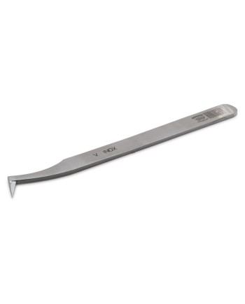REGINE 220311 – Brucelle Monobloc d’horloger Forme V à pointes crochues – 115 mm