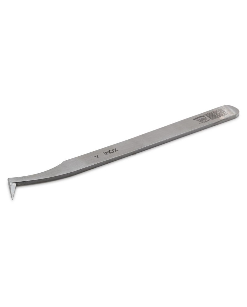 REGINE 220311 – Brucelle Monobloc d’horloger Forme V à pointes crochues – 115 mm