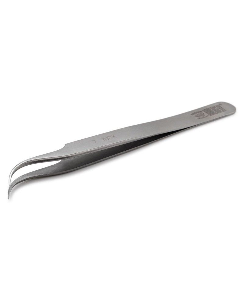 REGINE 7.SX611 – Brucelle d’horloger Forme 7 courbée en acier inoxydable – 115 mm