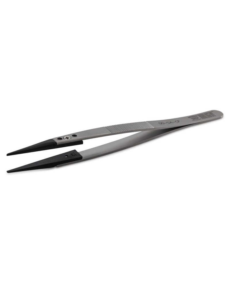 REGINE  291422 – Brucelle d’horloger Forme 00 à pointes polyamide interchangeables – 130 mm