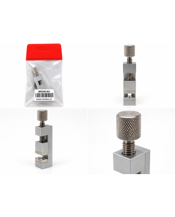 HOROTEC 08502 – Mini étau à main avec mâchoires de 14 mm