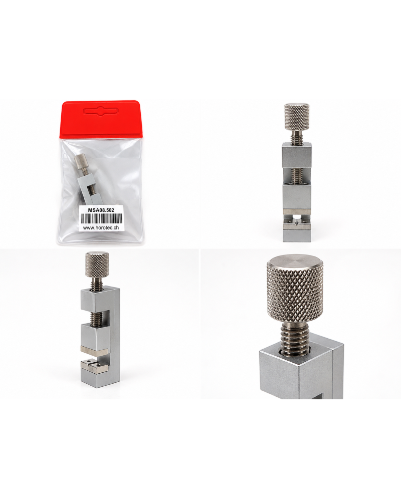 HOROTEC 08502 – Mini étau à main avec mâchoires de 14 mm