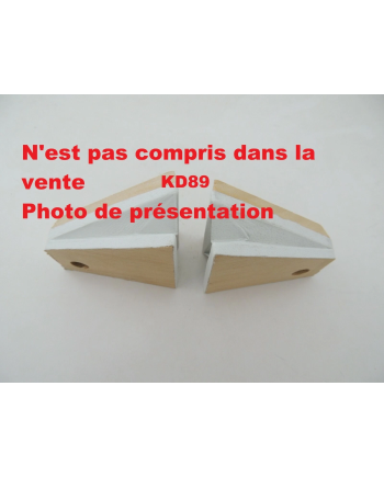 Cuir de soufflets trapézoïdal pour pendule à coucou – Prédécoupé – Lot de 2