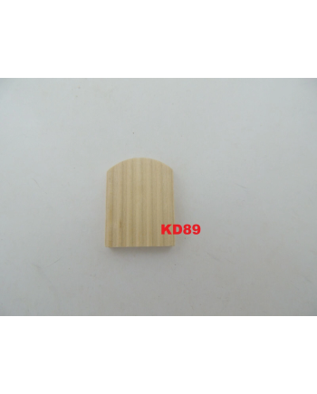 Porte de coucou en bois brut – 6 dimensions disponibles – Pièce de remplacement
