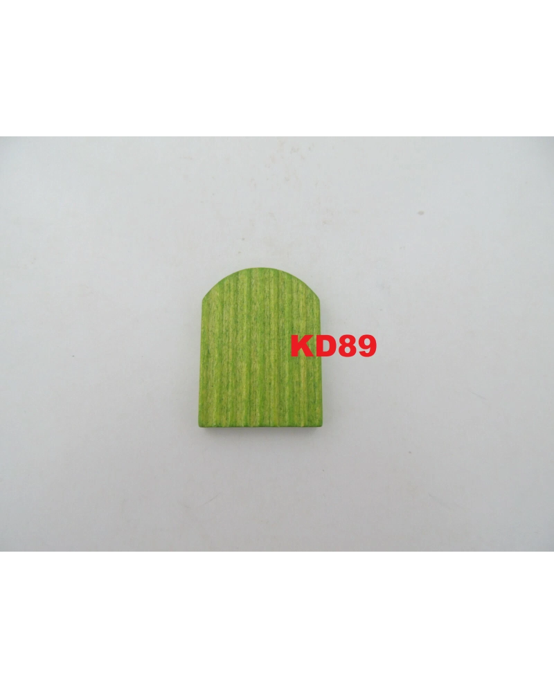 Porte de coucou verte en bois – 20 × 26, 24 × 34 ou 30 × 42 mm