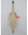 Balancier de coucou Chasseur – Moyen modèle – Brut ou marron – Fabrication allemande