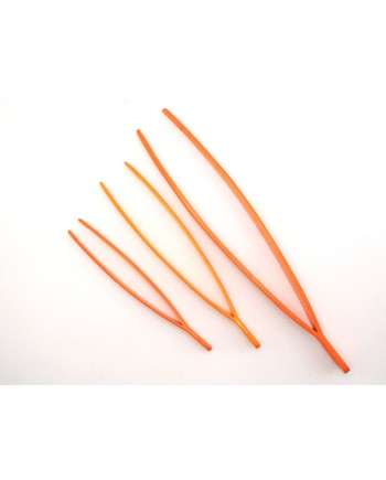 AUGUSTA – Assortiment 3 brucelles plastique 145 à 250 mm