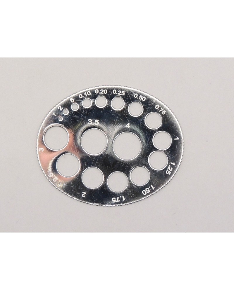 AUGUSTA – Outil calibrage diamants 0,01 à 4 carats mesure
