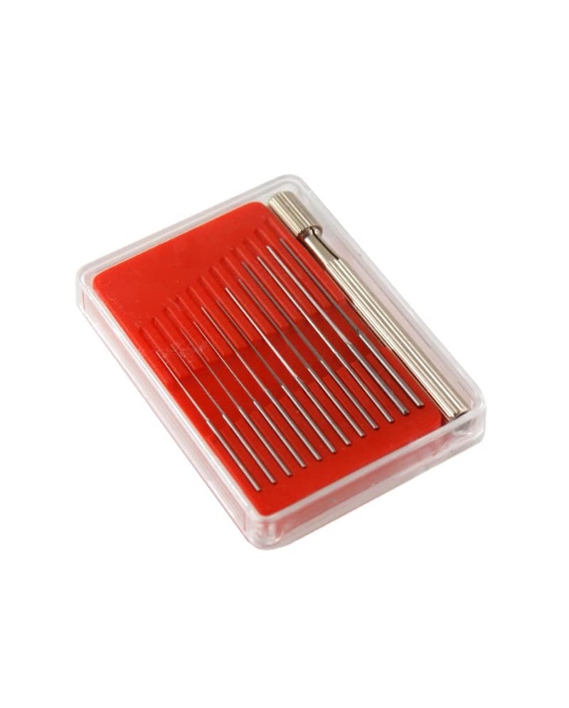 BECO 205511/205512 – Pochette 12 équarrissoirs extra fins Ø0,05–0,55 mm