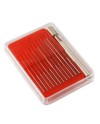 BECO 205511/205512 – Pochette 12 équarrissoirs extra fins Ø0,05–0,55 mm