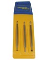 AUGUSTA – Assortiment 3 fraises roulettes acier trempé usinage fin
