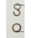 Chaine de coucou en métal doré pour Regula 25 1 jour , pour poids de 275g et 320g