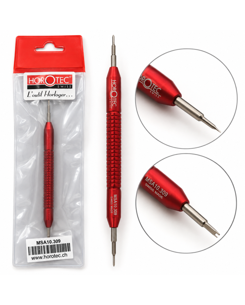HOROTEC 10.309 – Outil pour poser et enlever les barrettes