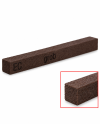 Pierre carrée 10 x 10 mm longueur 100 mm