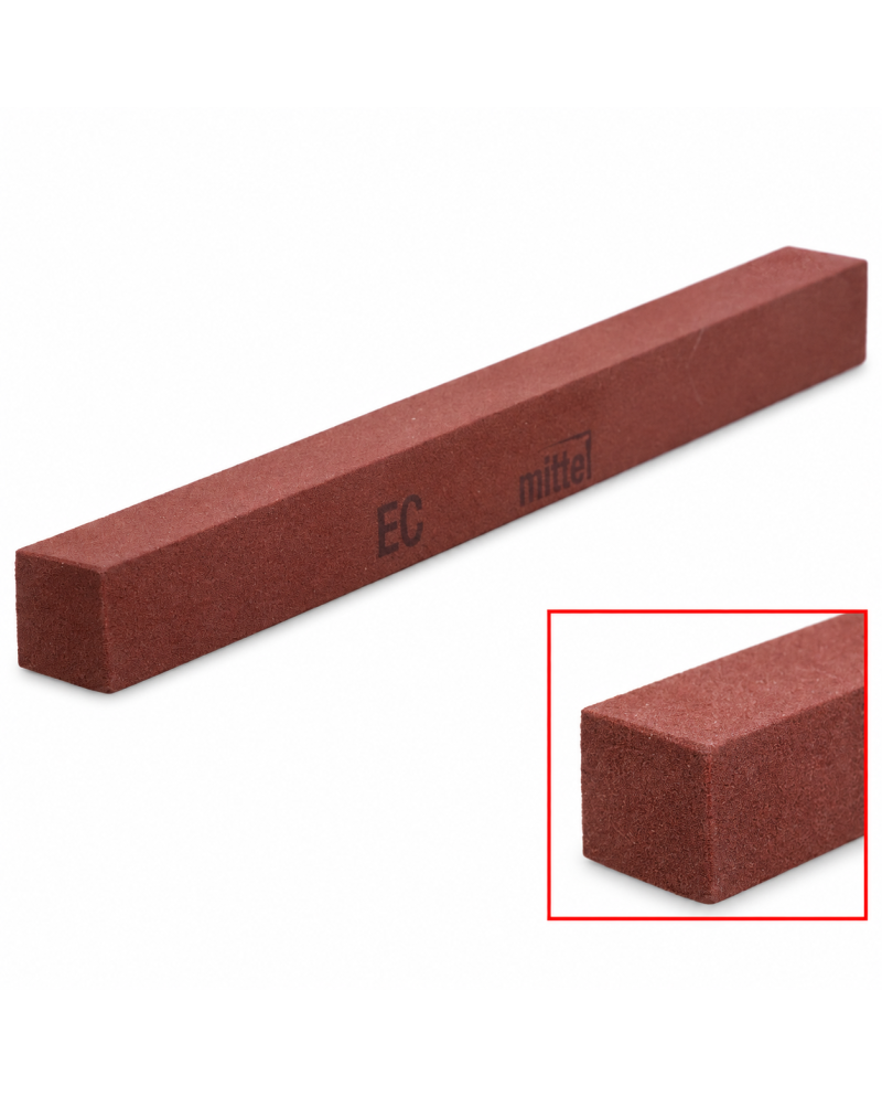 BECO 290794 – Pierre à aiguiser India carrée grain moyen 150 mm