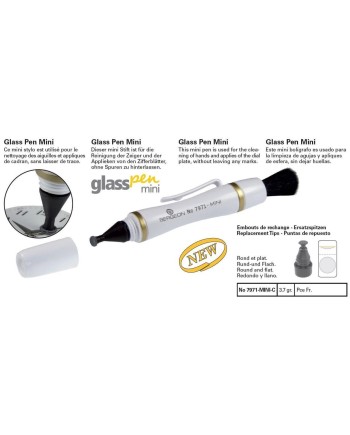 BERGEON 7971 – Mini glass pen nettoyage fibre précision