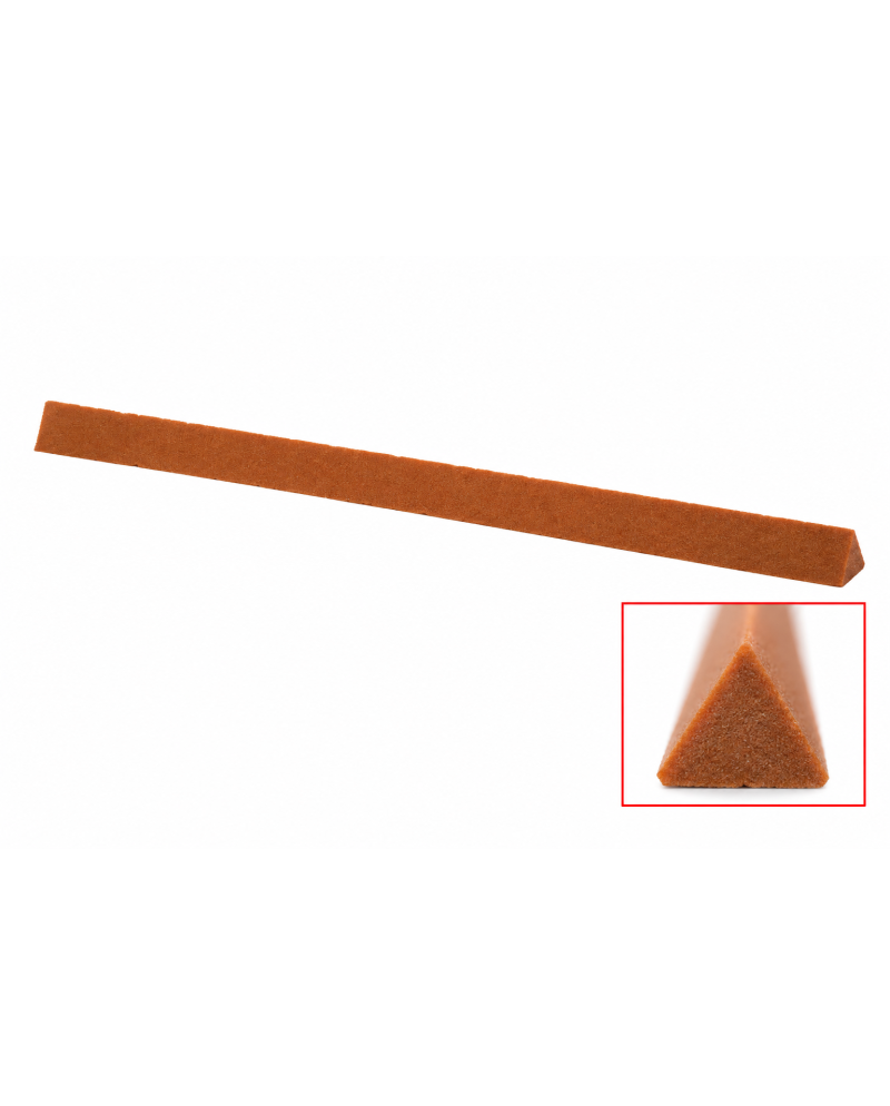 Pierre India triangulaire 6 mm – Grain fin