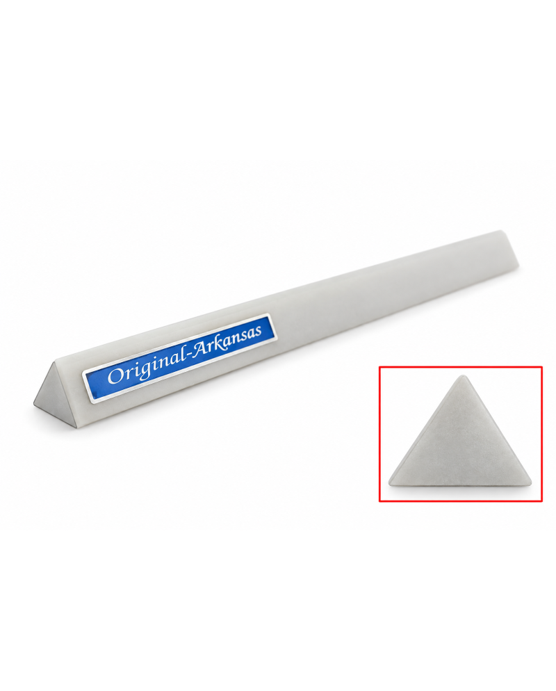 AUGUSTA – Pierre Arkansas triangulaire 85 mm affûtage fin