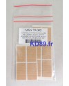 HOROTEC - Autocollant rectangulaire 12x2 mm cadran