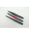 BERGEON 6751 – Brucelles ESD carbone 115 mm précision