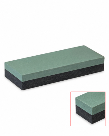 Pierre à aiguiser double face en carbure de silicium fin et grossier 125 x 50 x 20 mm