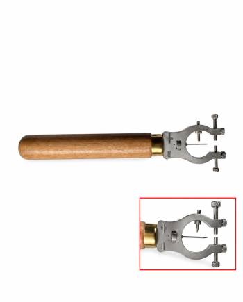 BERGEON 5896 – Huit chiffre lyre laiton pivots empierrés
