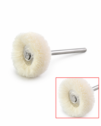 POLIRAPID Ø21 mm – Brossette fil coton finition lustrage
