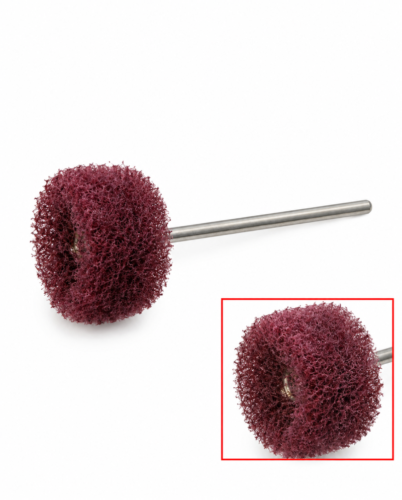 POLIRAPID Ø21 mm – Brossette fil coton finition lustrage