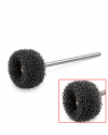 HATHO – Brossette Scotch-Brite noire moyenne Ø 21 mm