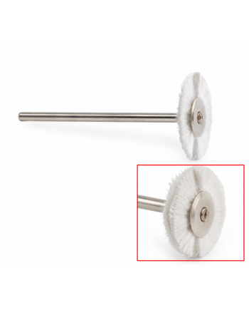 POLIRAPID HATHO – Brossette nylon blanche Ø 21/22 mm