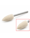 POLIRAPID – Brossette longue feutre forme pointe fine Ø 6,50 mm
