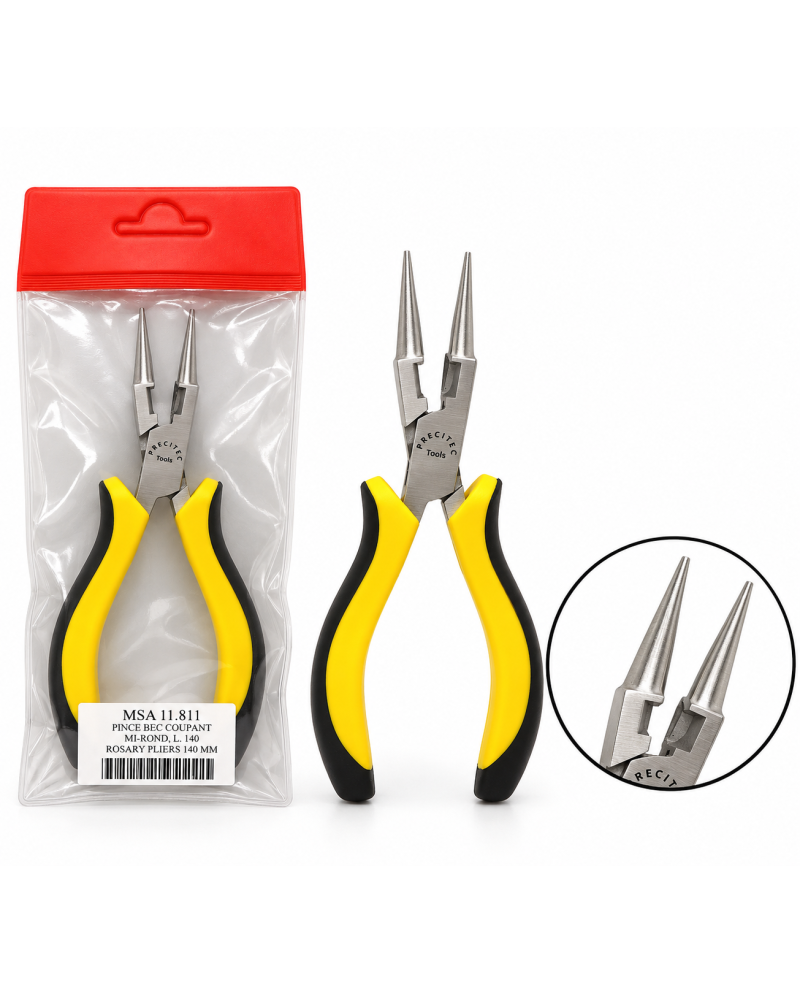 HOROTEC 11.811 - Pince becs ronds coupe latérale