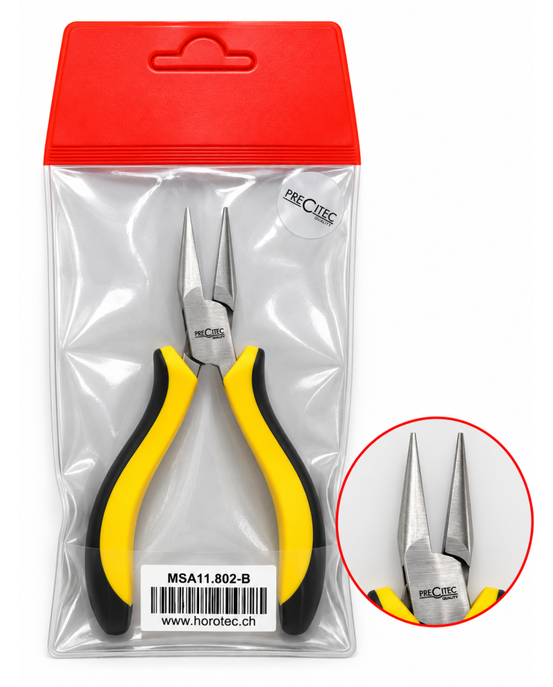 HOROTEC 11802 – Pince mi-ronds travail minutieux