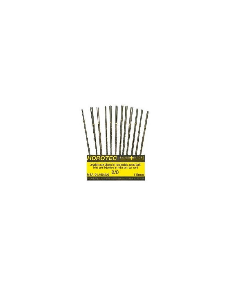 HOROTEC - 12 lames de scie bocfil horlogerie