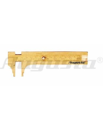 AUGUSTA – Pied à coulisse laiton 100 mm mesure précision