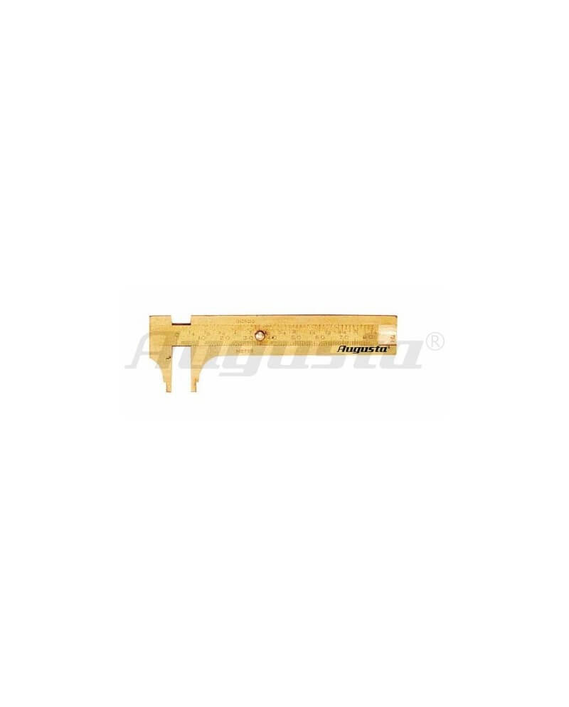 AUGUSTA – Pied à coulisse laiton 100 mm mesure précision