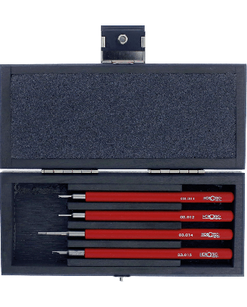 HOROTEC 03.019 - Coffret 4 outils spécialisés horlogerie