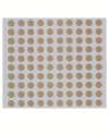 HOROTEC - Autocollant rond Ø 33 pour cadrans montre