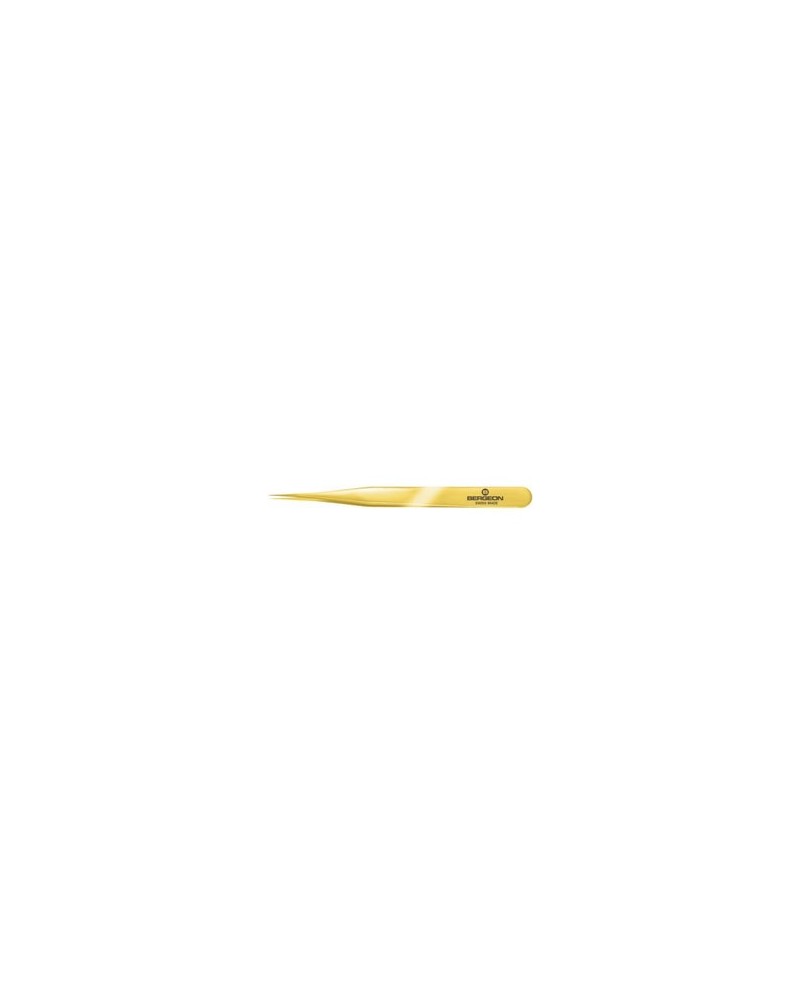 BERGEON 7029 – Brucelles laiton acier pointes polies