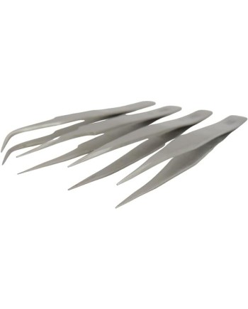 ECO – Assortiment de 4 brucelles N°1 N°3 N°5 N°7