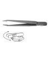 BERGEON 6460 / 6460-P – Brucelles plastique piles 120 mm
