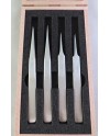HOROTEC 12.386 - Coffret 4 brucelles antimagnétiques