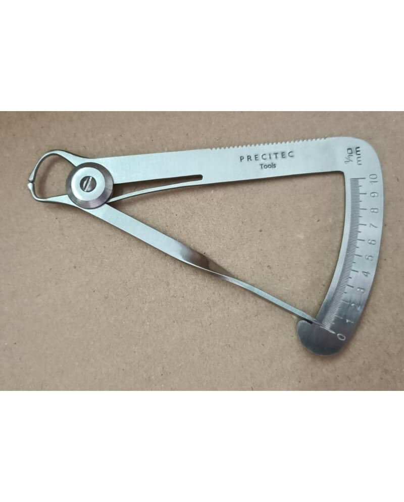 HOROTEC 15.251 - Calibre aux pierres acier 0 à 10 mm