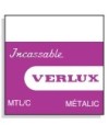 VERLUX  – Plexi bague chromée montre remplacement