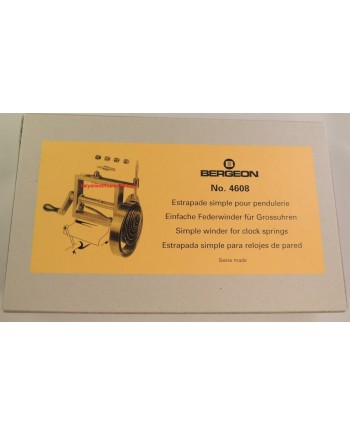 BERGEON 4608 – Estrapade remontage ressort pendule