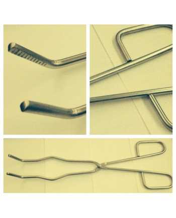 Pince à creusets pour manipulation de creusets de fonderie