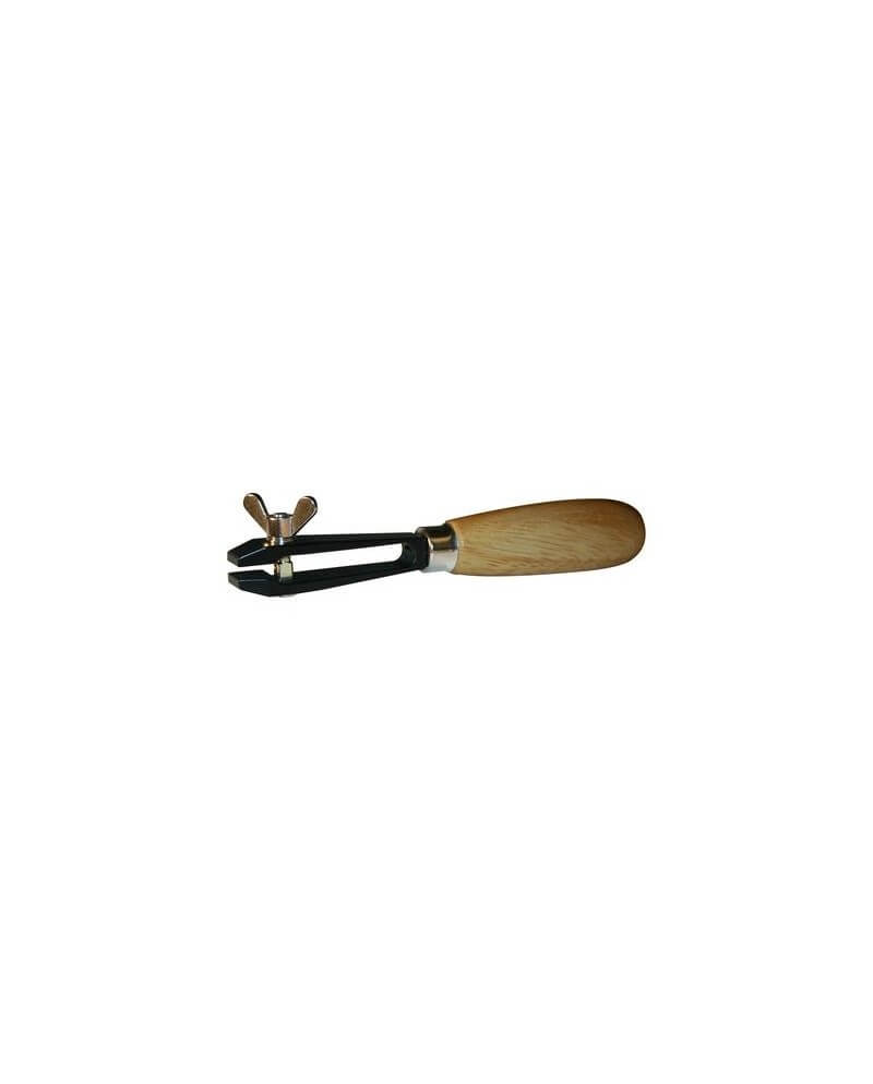 AF 140.514 – Étau queue precision machoires 12mm longueur 150mm