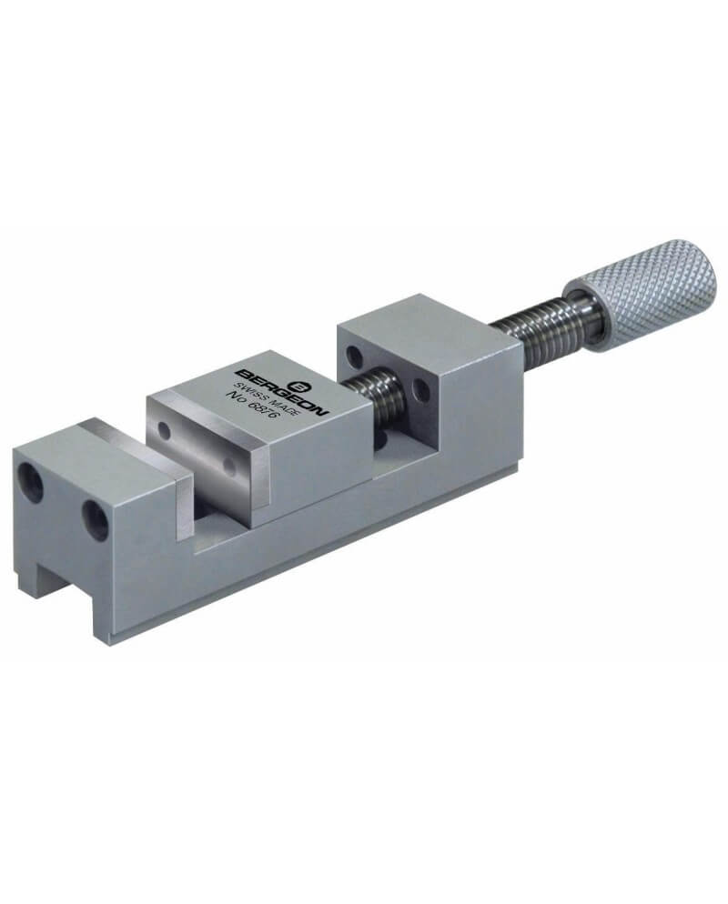BERGEON 6876 / 6876-D – Mini étau laiton chromé 15 mm