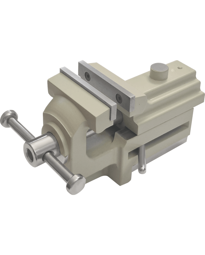 HOROTEC 08.104 - Étau d’horloger laiton mâchoires 50 mm