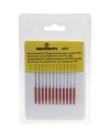 BERGEON 4251 – Assortiment 12 équarrissoirs manches PVC
